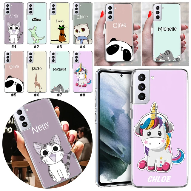 For Samsung Galaxy A14 A13 A53 5G A23 Cute Cartoon Personalised Case Phone Cover