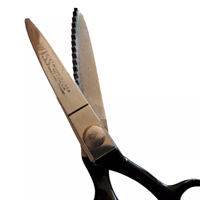 Fa Scissors, Zigzag Scissors, Or's Scissors, Pin Scissors For Fas For  Sewing By The Meter, Less Steel Zigzag Scissor