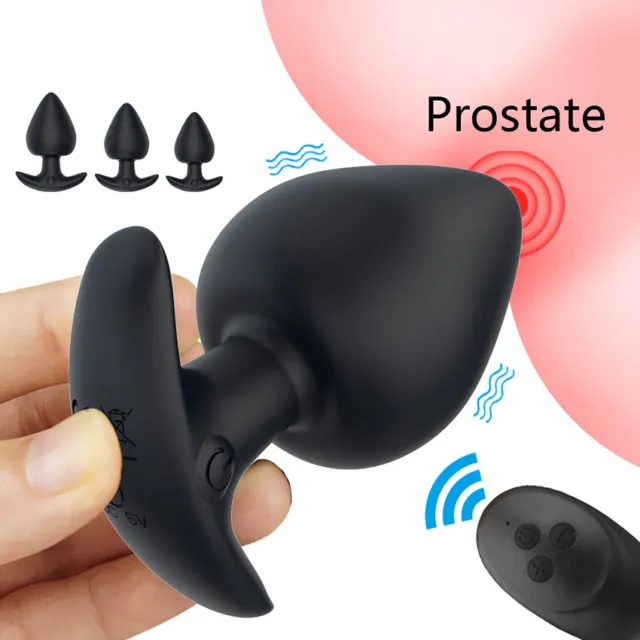 Multispeed-Prostate-Massager-Anal-Vibrator-Butt-Plug-G-Spot-Dildo-Anus-Dilator