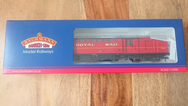 Bachmann 39-420 BR Mk1 POS Coach Post Office Sorting Van POST OFFICE Red NEW