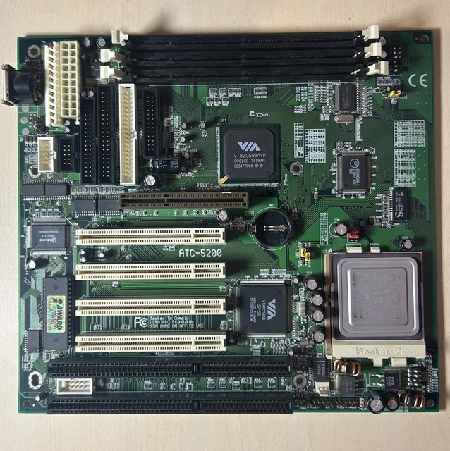 SCHEDA MADRE SUPER Socket 7 AT Chaintech CT-5AGM2 (VIA MVP3) ISA,PCI,AGP bonus EUR 131,78 - IT SCHEDA MADRE SUPER Socket 7 AT Chaintech CT-5AGM2 (VIA MVP3) ISA,PCI,AGP bonus EUR 131,78 - IT