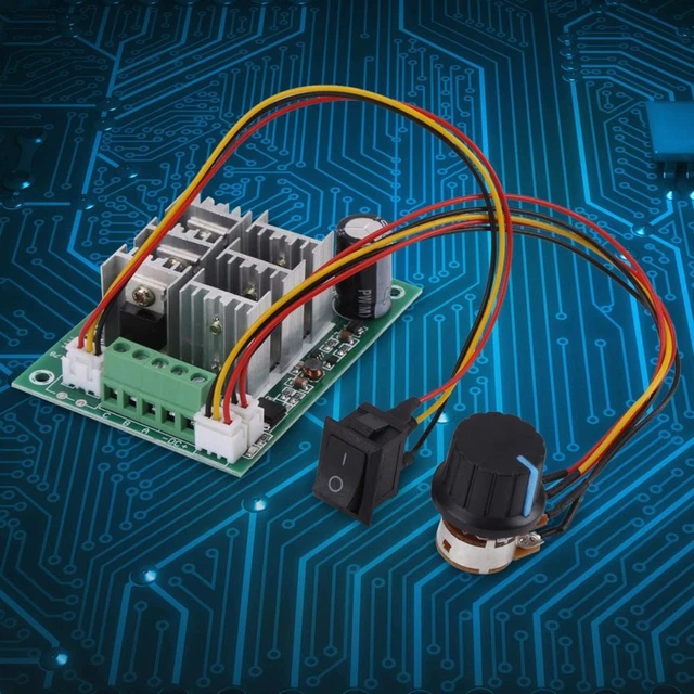 DC 5V-36V 15A Borstelloze Motor, Bevestigingen en Accessoires Regelaar Controller 3-fasen Borstelloze Motor Snelheidsregelaar Motorbesturingskaart CW CCW Omkeerbare Schakelaar Motorbesturingsbesturing