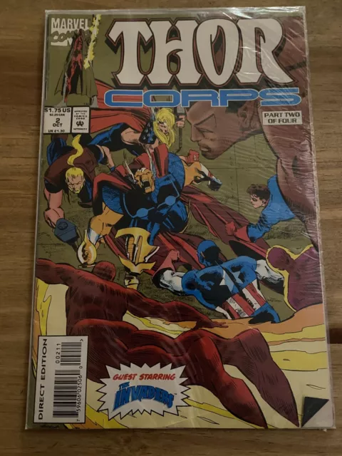 THOR CORPS (Oct 1993) MARVEL COMICS - Featuring THE INVADERS