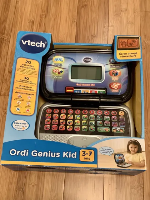 VTECH - Ordi Genius Kid Ordinateur Interactif Enfant FRENCH SPEAKING RRP £30