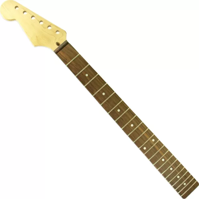 WD con licencia de Fender repuesto cuello de 22 trastes para Stratocaster Mod...