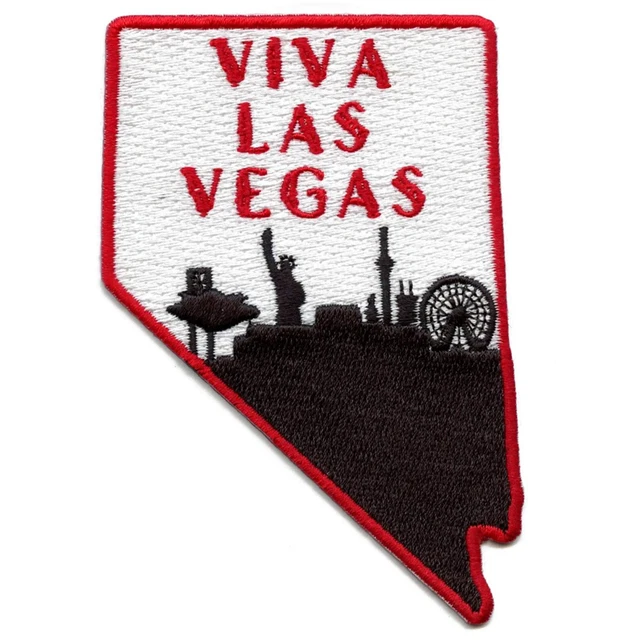 thumbnail image 2 of Welcome To Fabulous Las Vegas Patch – 3x4 Embroidered Iron-On Souvenir For Jackets & Bags 2 of 4