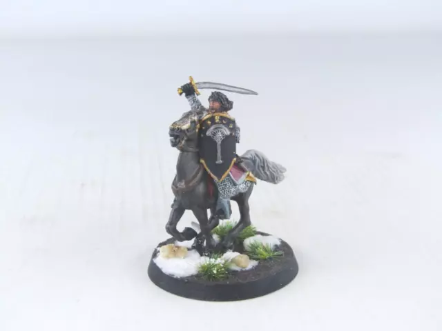 (4164) Mounted Captain Faramir Metal Gondor Lord Of The Rings Middle-Earth