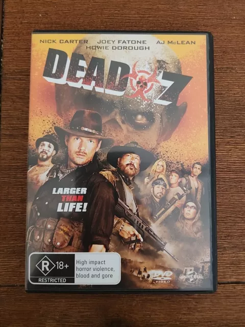 Dead 7 - DVD - Region 1 NTSC. Nick Carter, Zombie Horror Free Postage !!