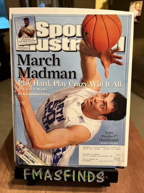 D2 2008 NORTH CAROLINA TYLER HANSBROUGH Sports Illustrated March 10 Basketball