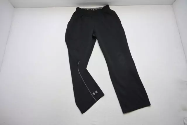 Under Armour Sweat Pants Loose Performance Black Athletic W/Pockets Mens Sz XL