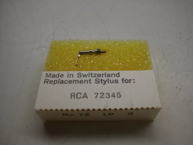 72 Ersatz Tonnadel Replacement Stylus RCA 72345