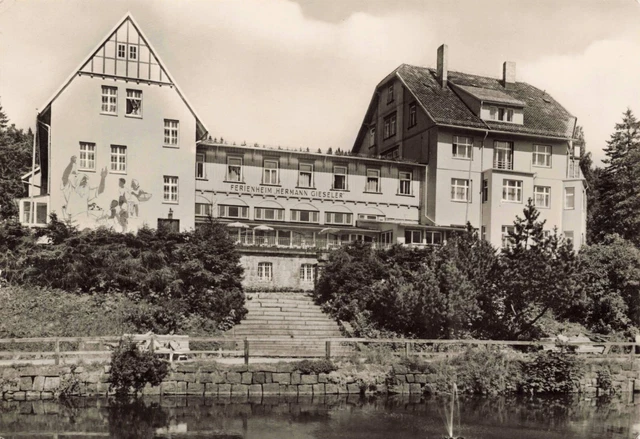 Schierke - FDGB-Ferienheim Hermann Gieseler - Harz, DDR, Karte gelaufen 1971