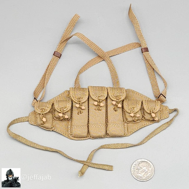1:6 UJINDOU VIETNAM MACV-SOG Prairie Fire NVA AK Chest Rig for 12 ...