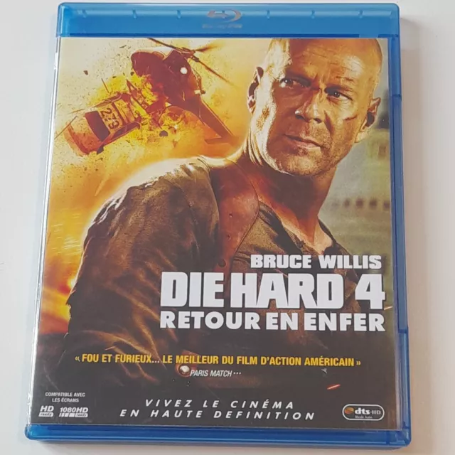 Blu Ray Die Hard 4 Retour En Enfer Film Bruce Willis Avec Bonus