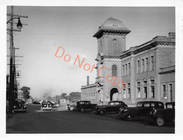 Street Scene Parked Cars Truro Nova Scotia Canada c1943 Photograph 4.2 x 3.2 (10