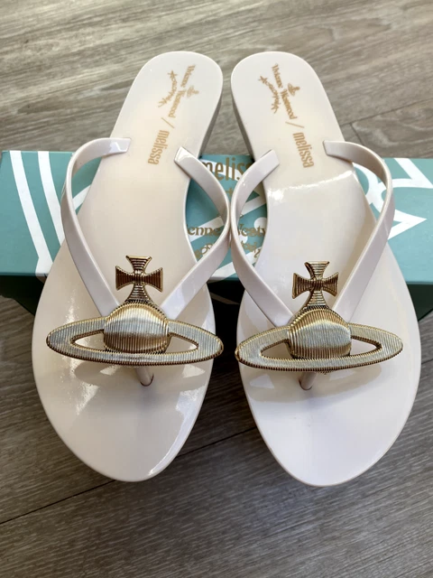 NEW VIVIENNE WESTWOOD Anglomania Melissa Harmonic Orb Flip Flops Uk 5 79.99 PicClick UK