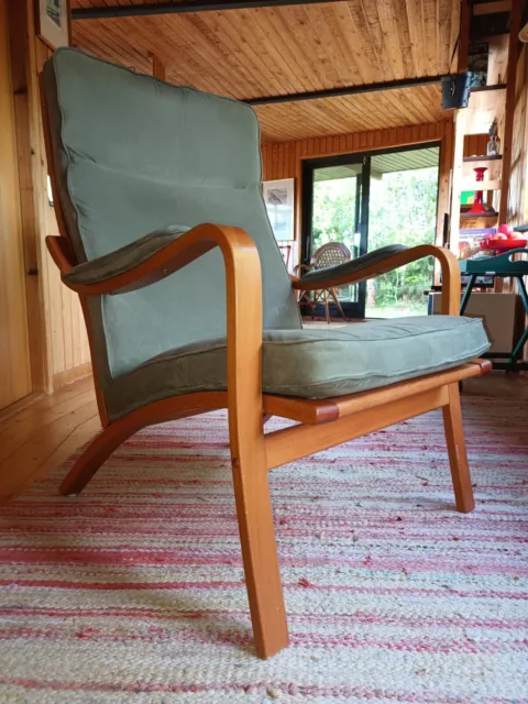 Chair Vintage 60er Relaxing Mogens Hansen Stouby Easy Danish Modern 62