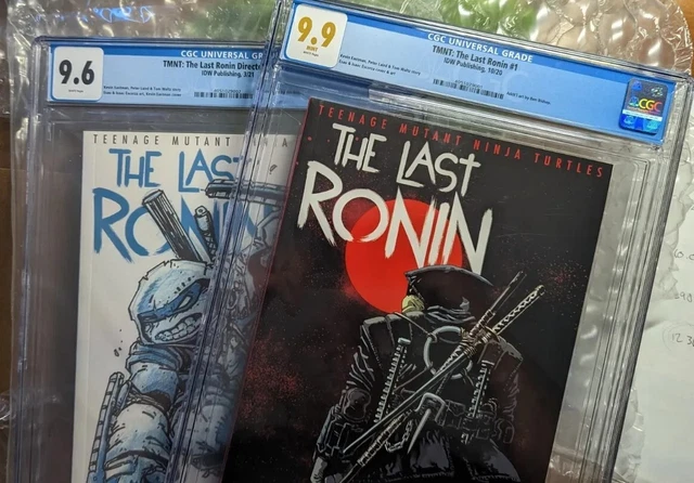 🔥 TMNT The Last Ronin 1 2 3 4 5 Series IDW director cut design CGC 9.9 MINT 🔥