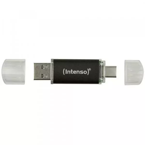 Intenso USB Stick 64GB Speicherstick Twist Line USB 3.2 Gen. 1x1 USB-A / C bulk