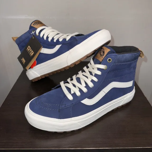 🛹 VANS SK8-Hi MTE-1 High Top Blue Nubuck Men’s Size 9 BRAND NEW