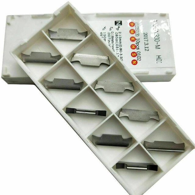 Cutting Edge Carbide Inserts for MGEHR Reliable Performance Easy Replacement