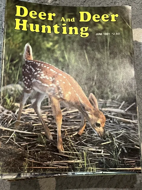 Lot of 3 Vintage Hunting and Fishing Magazines/ National Sportsman