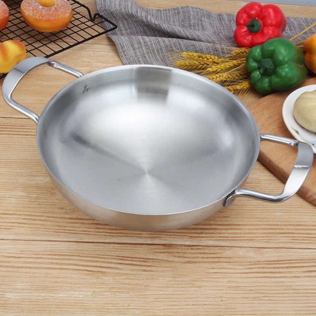 Utensilios de cocina recubiertos antiadherentes olla pequeña tortilla sartenes de paella