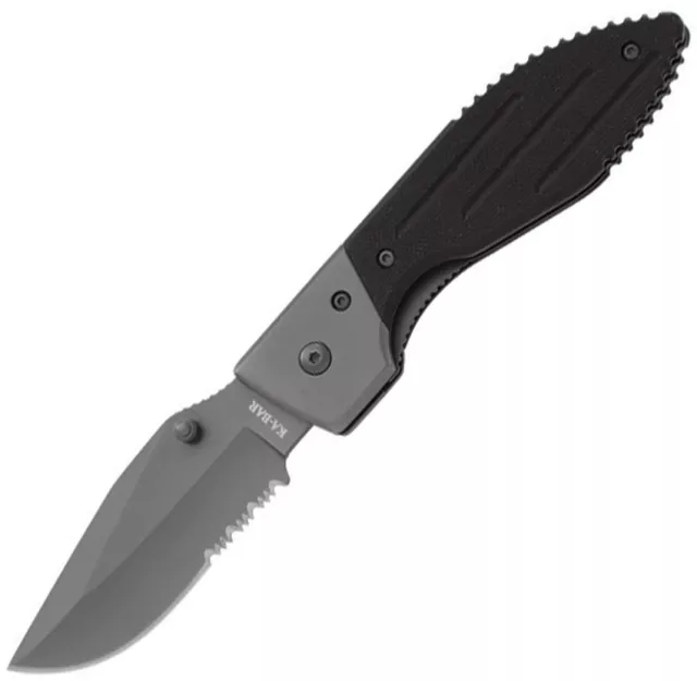 Ka-Bar KaBar Knives Warthog Folder II Serrated Edge 3073 NEW