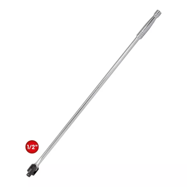 1/2" CHROMEplus Gelenk-Steckgriff 640mm für schwer zugängliche Bereiche