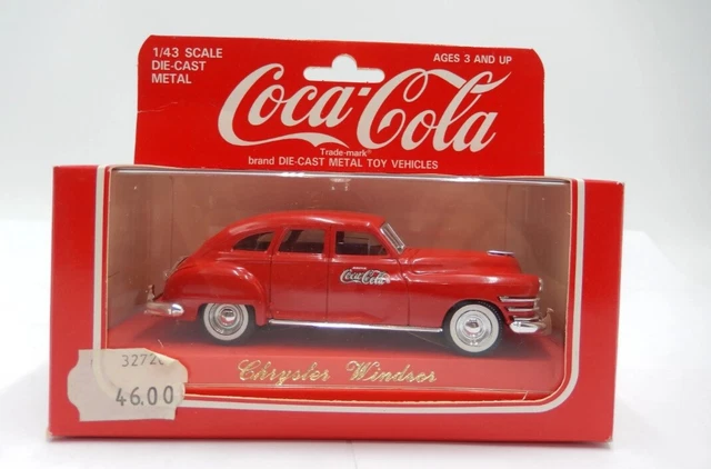 Voiture miniature COCA-COLA 1/43 Chrysler windsor - Collection