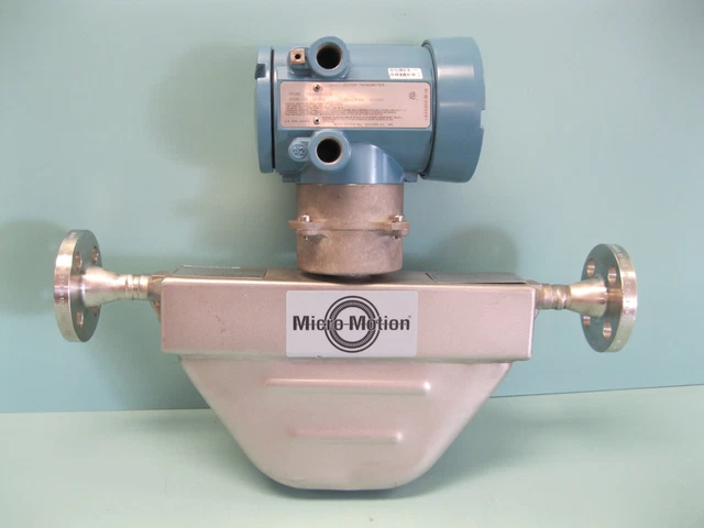 1/2" 300# Micro Motion R050 Mass Flow Sensor 1700 Transmitter NEW C2