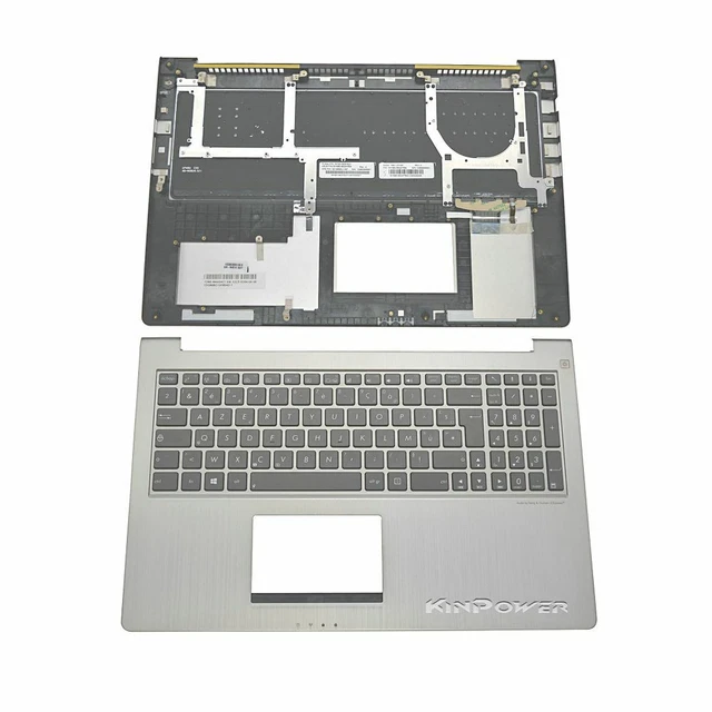 Clavier AZERTY Noir Français Pour ASUS N750JV & U500VZ - Remplacement Rétroéclairé