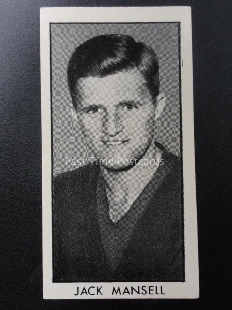 No.7 JACK MANSELL - Football Stars by D.C. Thomson & Co 1957
