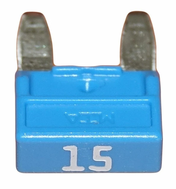 Lot 1 2 5 10 mini fusibles 15A auto moto à lame bleu pince extracteur fusible