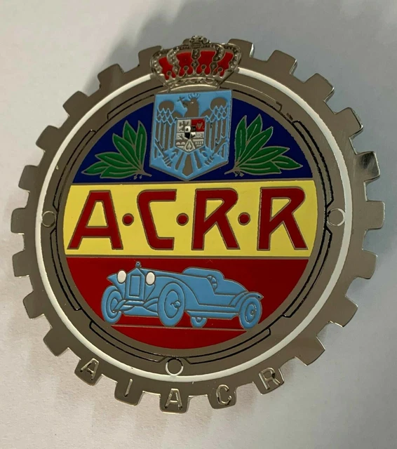 ACRR Car Grill Badge Emblem Logos Metal Email MG Porsche Ferrari Audi 2