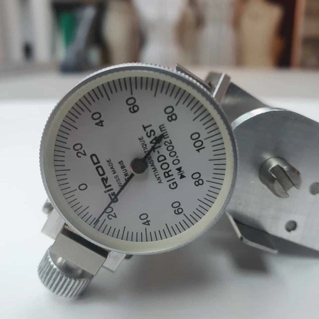 SWISS MADE GIRODTAST DIAL TEST INDICATOR with custom spring loaded