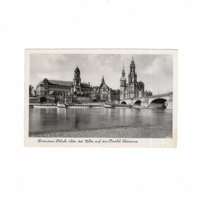 AK Ansichtskarte Dresden / Blick auf die Brühlsche Terrasse