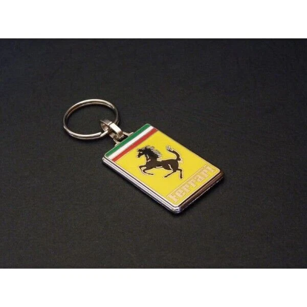 enamel key ring Ferrari 512, Testarossa, 308, 458, 238, 360, 208, 365, 456, G