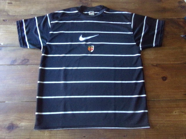 Maillot D’entraînement Rugby Stade Montois – Kappa Noir, Taille XL (occasion)