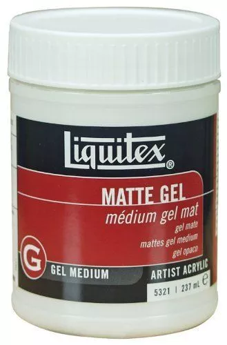Liquitex Professional Medium Matte Gel 237ml Artist Paints Quality Acrylic Art