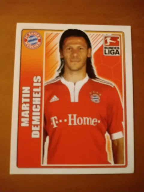 Martin Demichelis, SB Fussball Bundesliga 2009/10, FC Bayern München,#318,Topps⚽