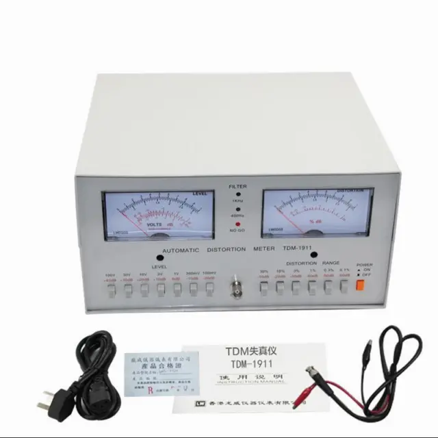 TDM-1911 Automatic Distortion Meter 0.01% - 30% Audio Distortion Meter 110/220Vm