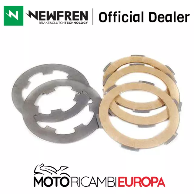 Set Dischi Frizione Newfren per piaggio APE MIX 2T 50 1998 - 2008