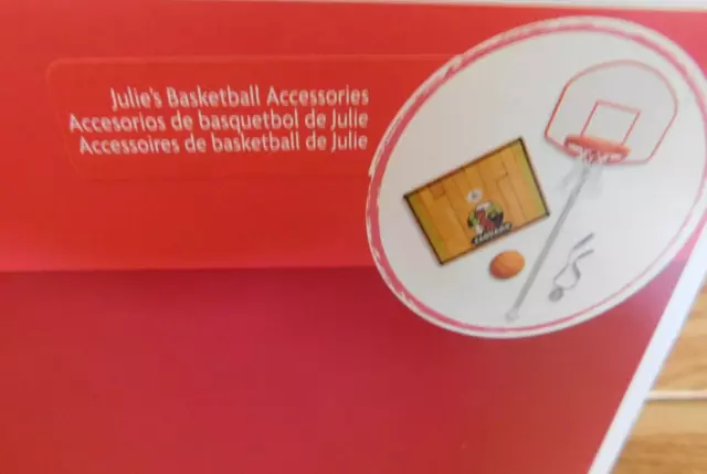 American Girl Julie Basketball Accessories New In Box Sealed Retired Free Ship