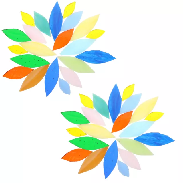 3 Bags Handgefertigtes Glimmerblatt Glimmerscheibe Mosaikfliesen Selber Machen