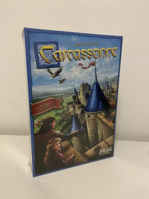 Carcassonne New Edition Board Game by Z-Man Game - New Sealed