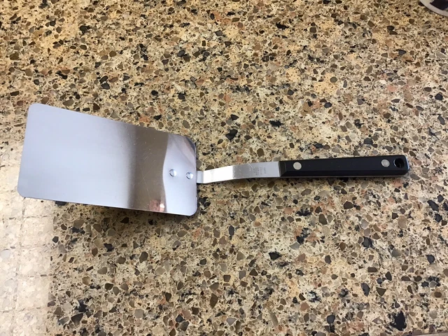 VTG EKCO FLINT Vanadium Stainless Spatula Long Blade Short Handle 12” Exc