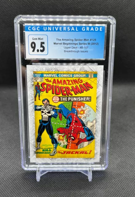 2012 Marvel Beginnings Ser. 3 The Amazing Spider-Man #129 #B-107 Series CGC 9.5