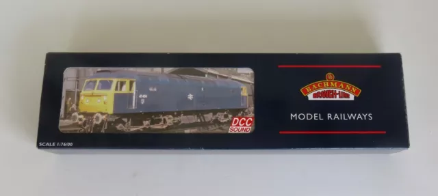 Bachmann 32-801DS Class 47 Diesel Loco D1746 BR Green HYEnds DCC SOUND 00 Gauge