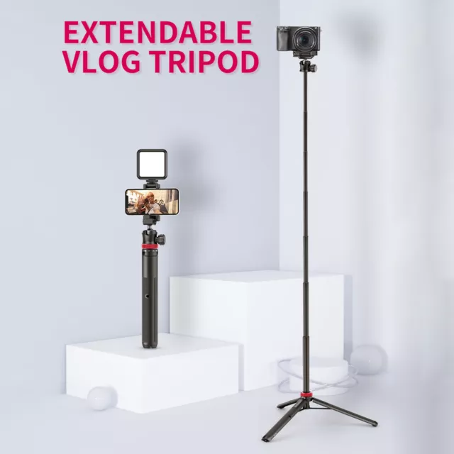 Extendable Portable 360° Ballhead Flexible Tripod Stand Handheld Selfie Stick AU